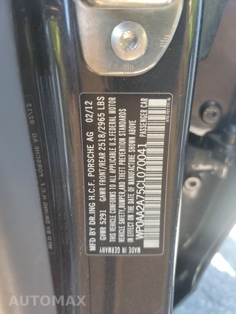 2012 Porsche Panamera 4 – miniatura 14