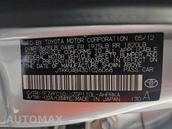 2012 Scion xD – miniatura 15