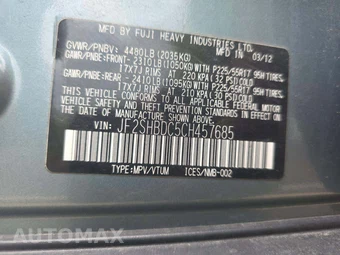 2012 Subaru Forester 2.5X Premium - miniatura 5