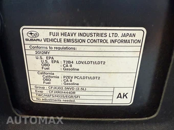 2012 Subaru Outback 2.5i Limited - miniatura 108