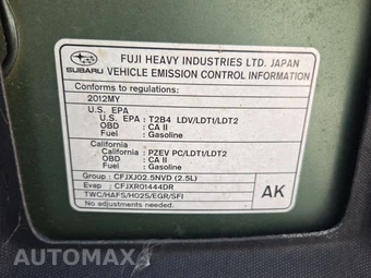 2012 Subaru Outback 2.5i Premium – miniatura 23