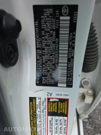 2012 Toyota Avalon Limited - miniatura 17