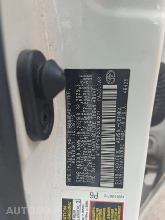 2012 Toyota Camry LE – miniatura 21