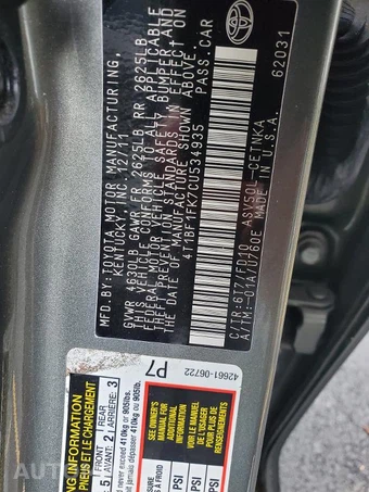 2012 Toyota Camry LE - miniatura 28