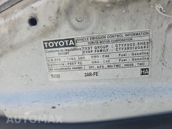 2012 Toyota Camry LE – miniatura 20