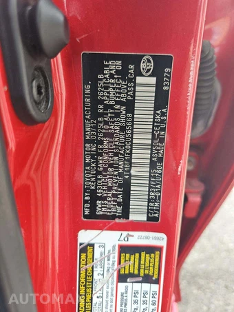 2012 Toyota Camry SE – miniatura 5