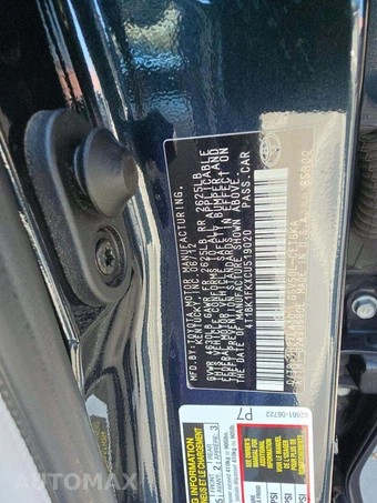 2012 Toyota Camry XLE - miniatura 2