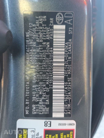 2012 Toyota Corolla L – miniatura 14
