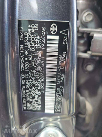 2012 Toyota Prius c Three – miniatura 5