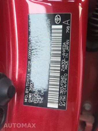 2012 Toyota Prius Three – miniatura 14