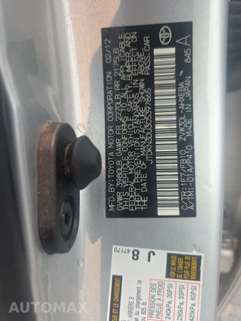2012 Toyota Prius Two – miniatura 14