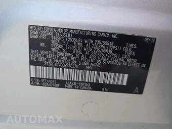 2012 Toyota RAV4 Sport – miniatura 5