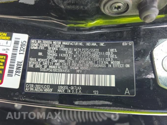 2012 Toyota Sequoia Limited – miniatura 15