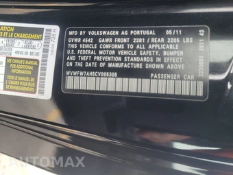 2012 Volkswagen Eos Executive - miniatura 14