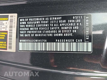 2012 Volkswagen GTI Autobahn – miniatura 5
