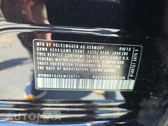 2012 Volkswagen GTI w/Sunroof & Navigation - miniatura 2