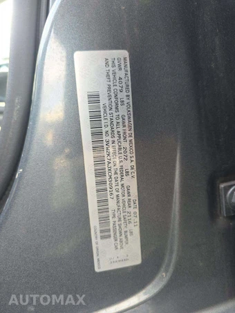 2012 Volkswagen Jetta S Sedan w/Sunroof - miniatura 5