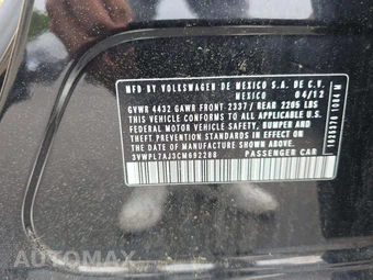 2012 Volkswagen Jetta SportWagen 2.0L TDI Wagon w/Sunroof – miniatura 5