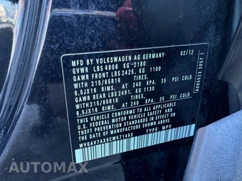 2012 Volkswagen Tiguan LE – miniatura 36