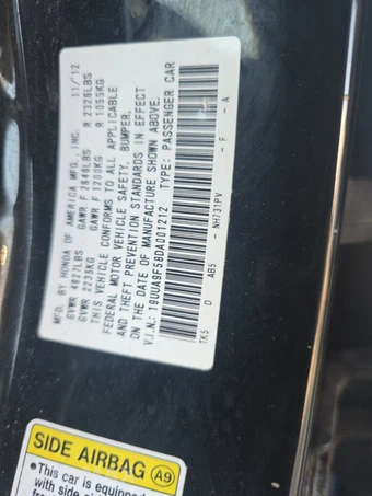 2013 Acura TL w/Technology Pkg – miniatura 21