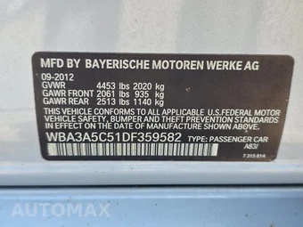 2013 BMW 3 Series Sedan 328i – miniatura 14