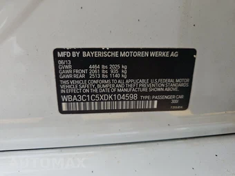 2013 BMW 3 Series Sedan 328i - miniatura 14