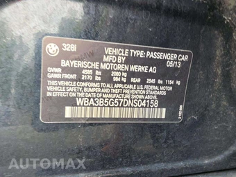 2013 BMW 3 Series Sedan 328i xDrive SPORT LINE - miniatura 2