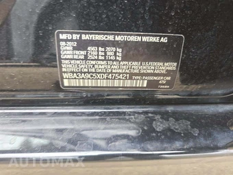 2013 BMW 3 Series Sedan 335i - miniatura 5