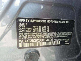2013 BMW 5 Series Sedan 528i – miniatura 6