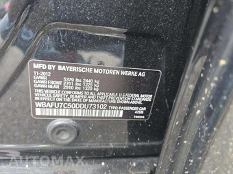 2013 BMW 5 Series Sedan 535i xDrive – miniatura 2