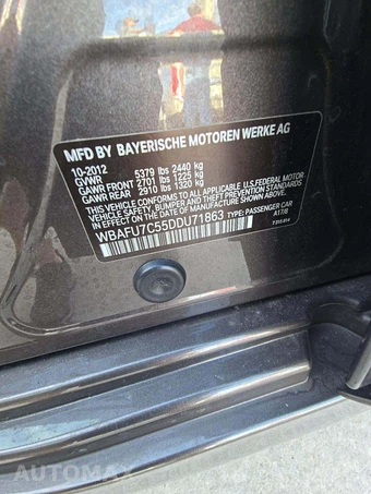 2013 BMW 5 Series Sedan 535i xDrive - miniatura 5