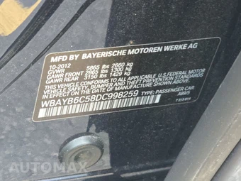 2013 BMW 7 Series Sedan 750i xDrive - miniatura 13