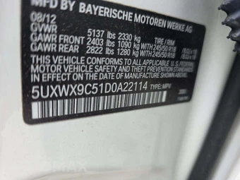 2013 BMW X3 Sports Activity Vehicle xDrive28i - miniatura 2