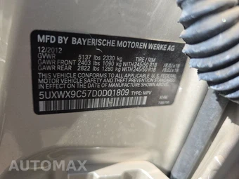 2013 BMW X3 Sports Activity Vehicle xDrive28i - miniatura 14