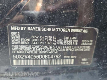 2013 BMW X5 Sports Activity Vehicle xDrive35i - miniatura 5