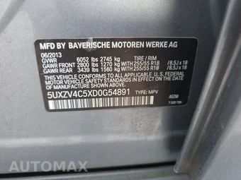 2013 BMW X5 Sports Activity Vehicle xDrive35i - miniatura 14