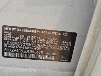2013 BMW X5 Sports Activity Vehicle xDrive35i Premium – miniatura 15