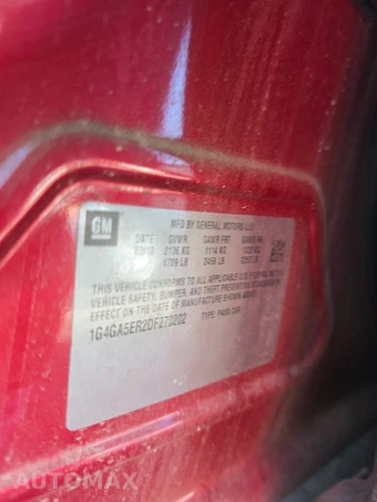 2013 Buick LaCrosse Base 1SB – miniatura 14