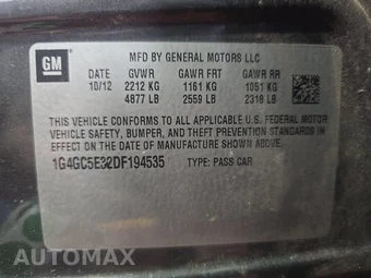2013 Buick LaCrosse Leather 1SL - miniatura 14
