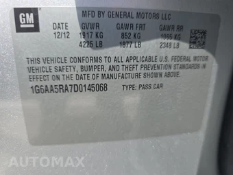 2013 Cadillac ATS 1SB – miniatura 14