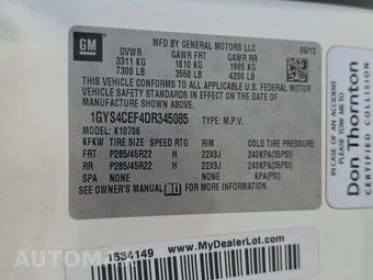 2013 Cadillac Escalade Premium 1SC – miniatura 2