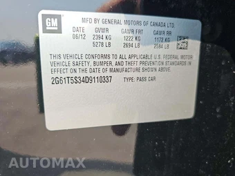 2013 Cadillac XTS Premium 1SC – miniatura 2