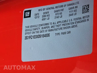 2013 Chevrolet Camaro LT Coupe 2LT – miniatura 14