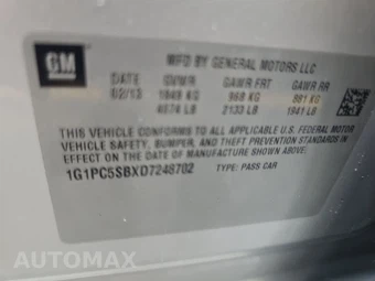 2013 Chevrolet Cruze 1LT 1SD - miniatura 14