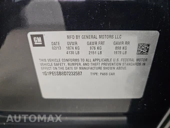 2013 Chevrolet Cruze 2LT 1SH - miniatura 14