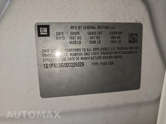 2013 Chevrolet Cruze LS 1SB - miniatura 14
