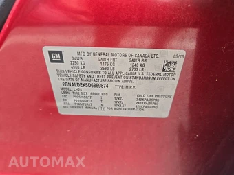 2013 Chevrolet Equinox LT 1LT – miniatura 14