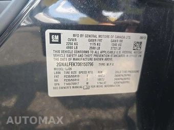 2013 Chevrolet Equinox LTZ 1LZ - miniatura 5