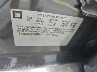 2013 Chevrolet Malibu LS 1LS – miniatura 14