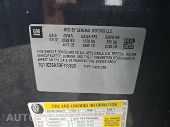 2013 Chevrolet Malibu LT 1LT – miniatura 14